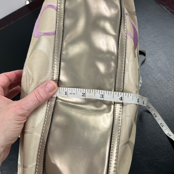 Coach Poppy “Pop-C” Graffiti Glam tote - Picture 10 of 13